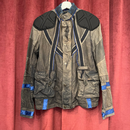 Roberto Cavalli cyberpunk jacket