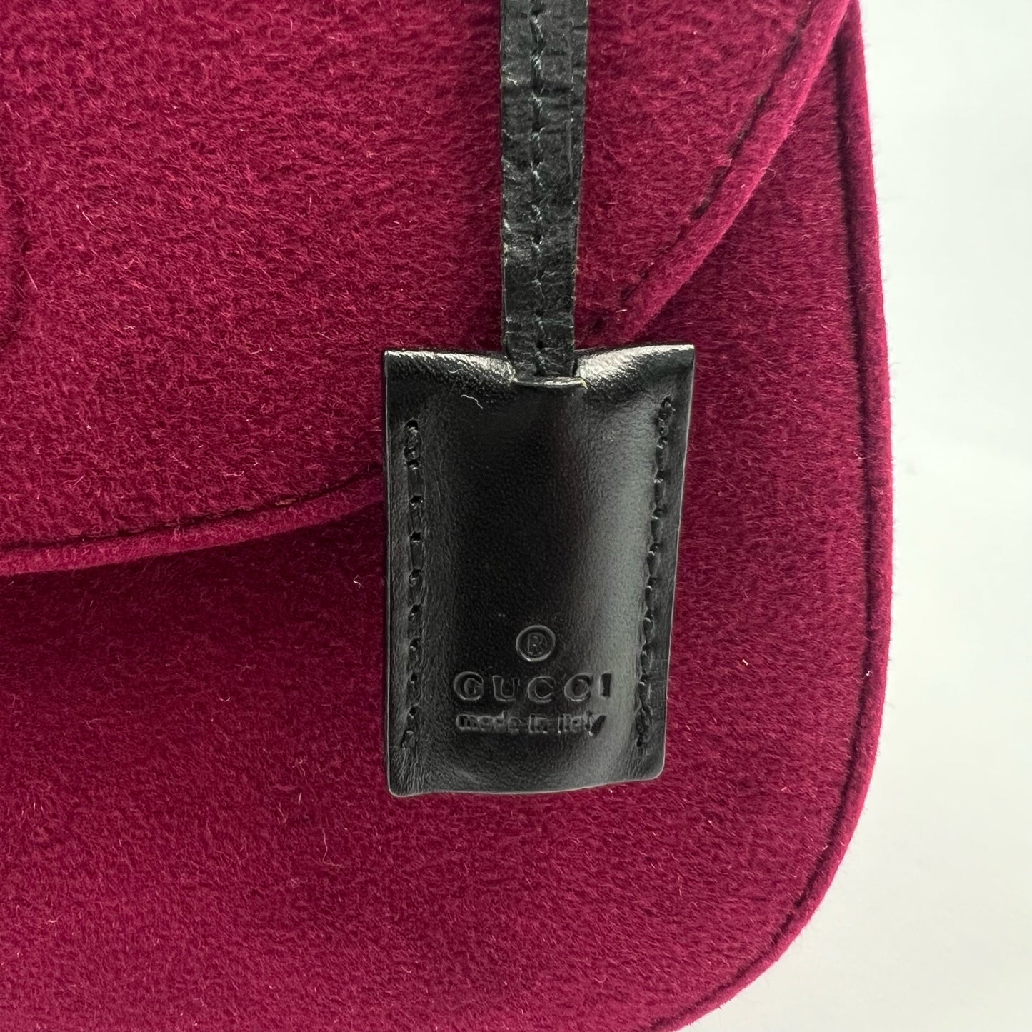 Gucci burgundy handbag