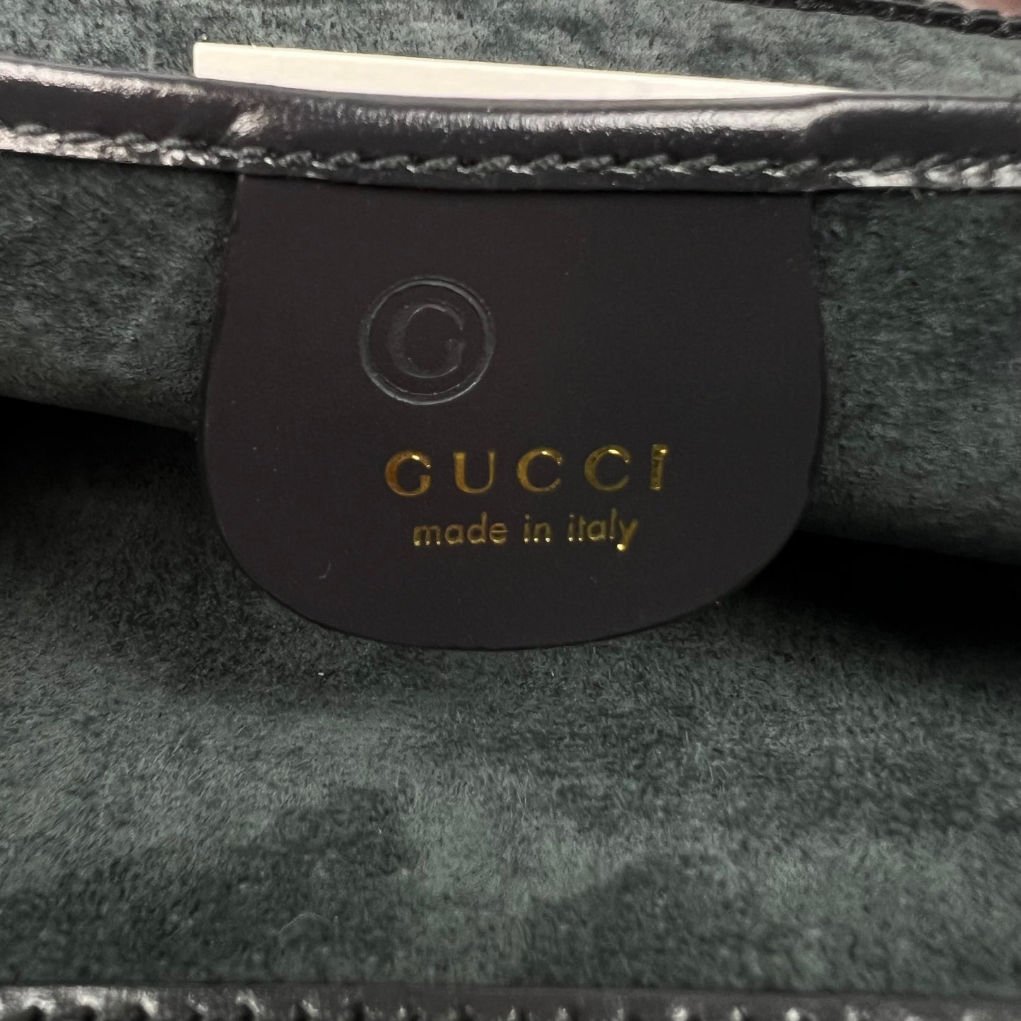 Gucci mini suède handbag