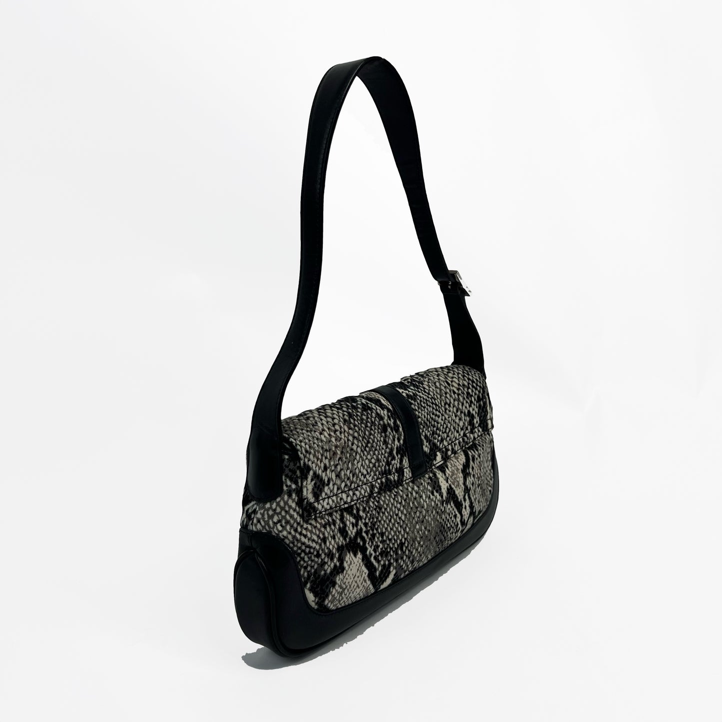 Gucci SS/2000 Tom Ford era snake print Jackie shoulder bag