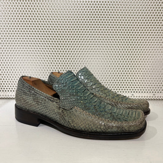 Roberto Cavalli python loafers