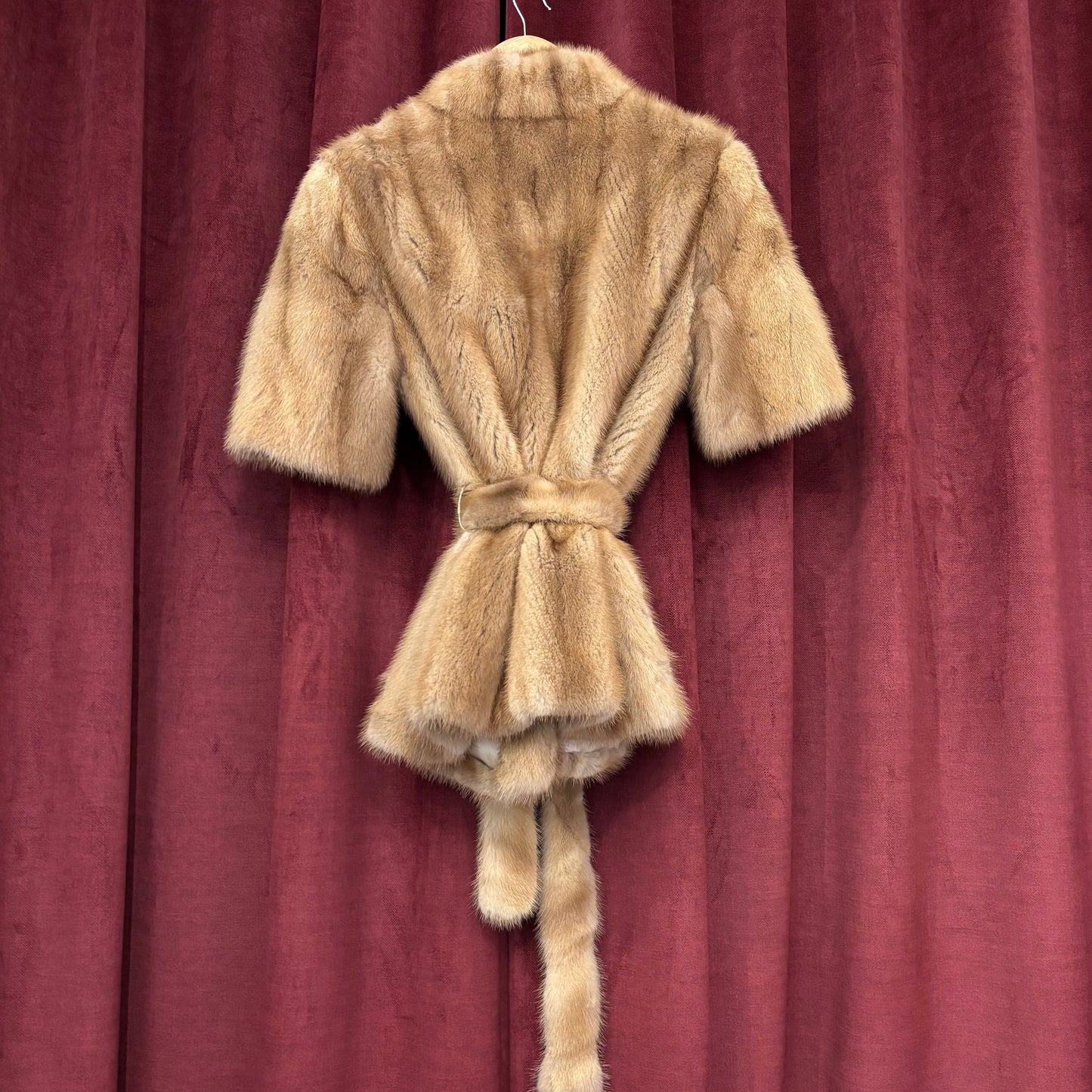 Mink fur coat