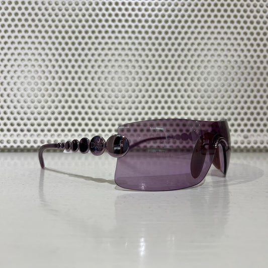 Dior purple sunglasses