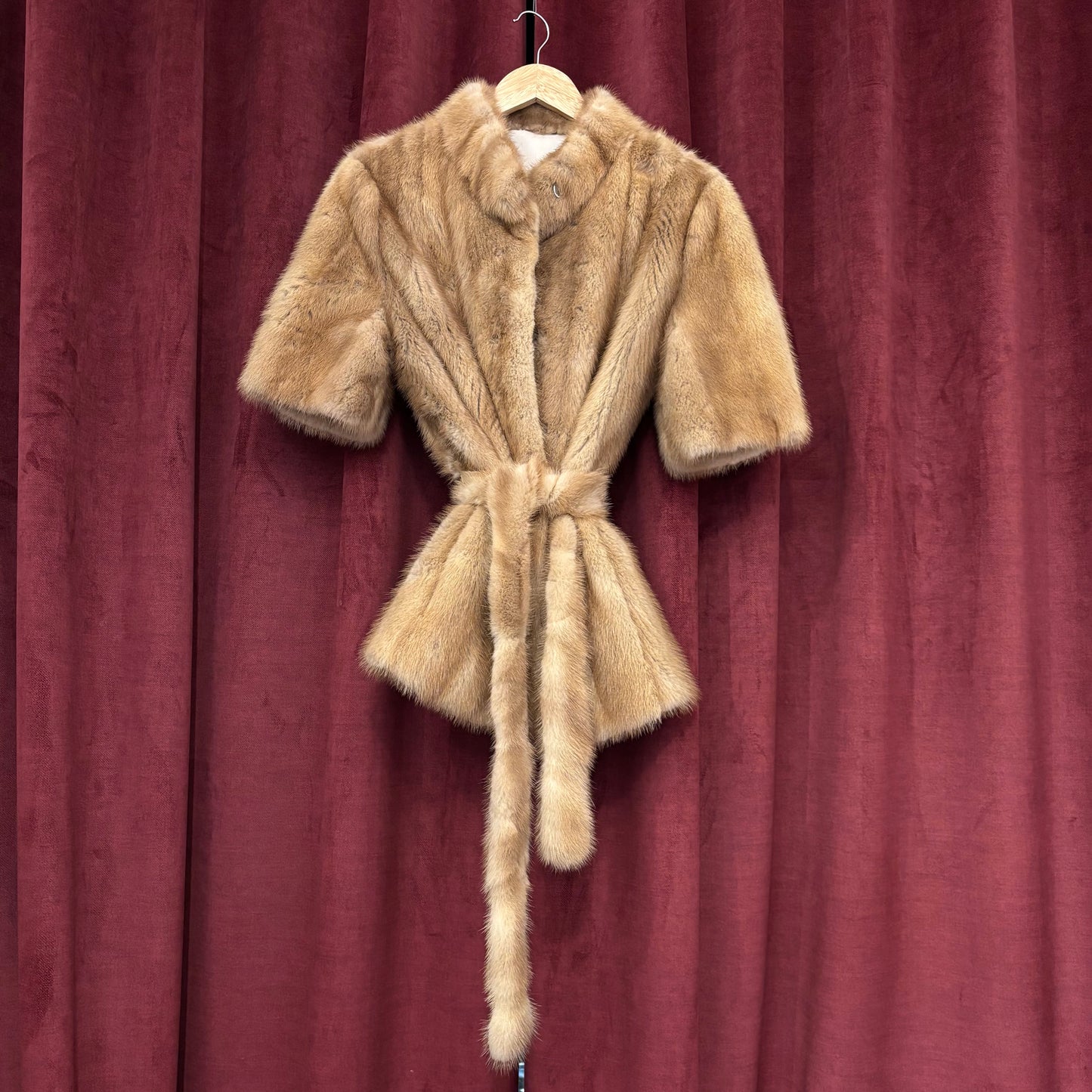 Mink fur coat