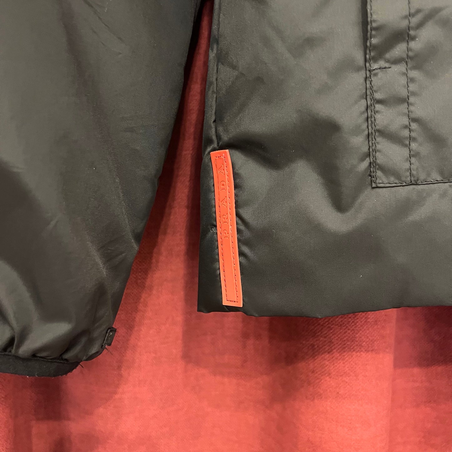 Prada nylon black jacket