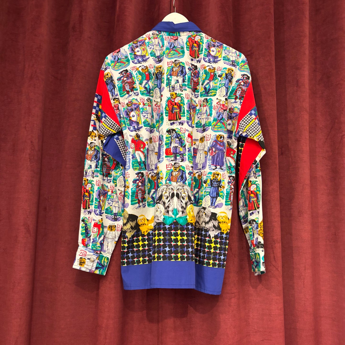 Gianni Versace dog shirt