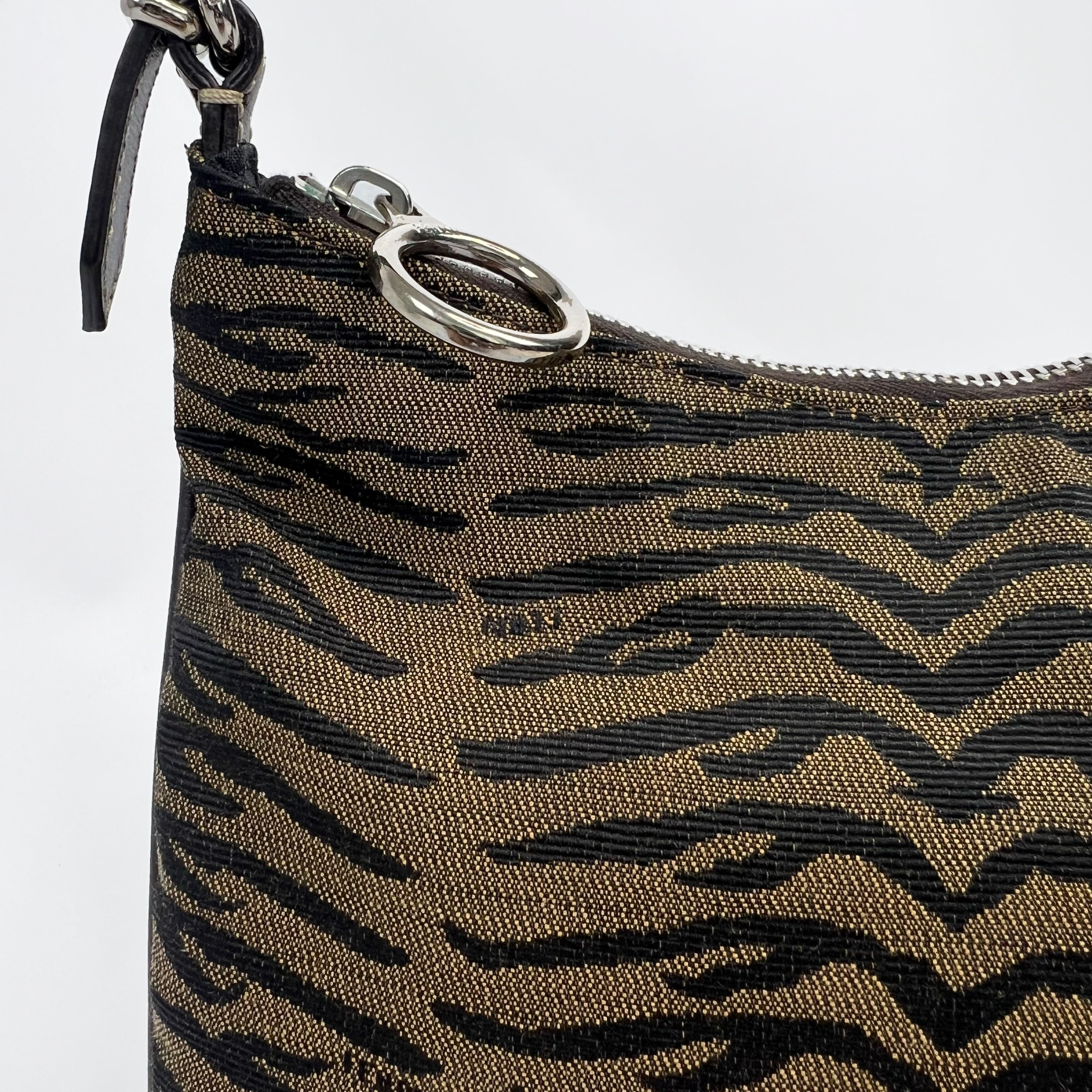 Fendi tiger print bag hotsell