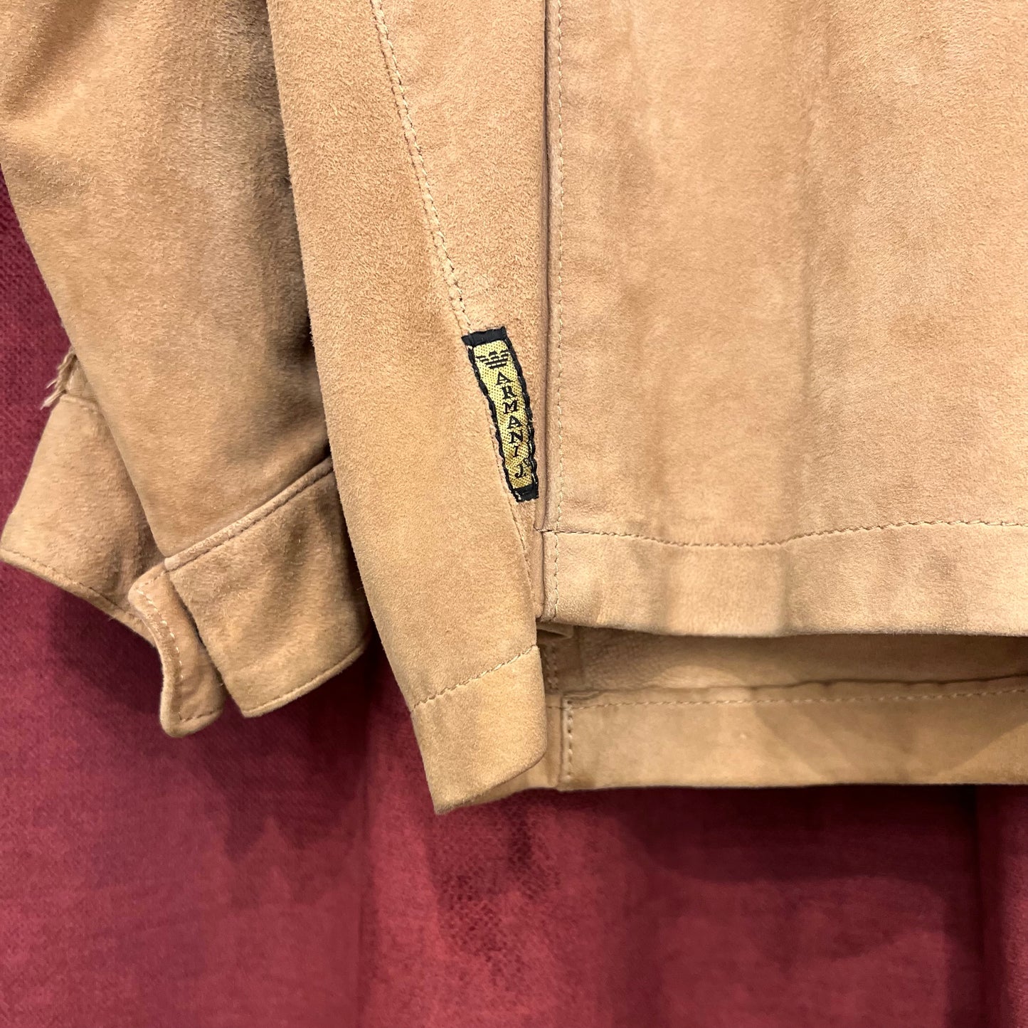 Armani suede jacket